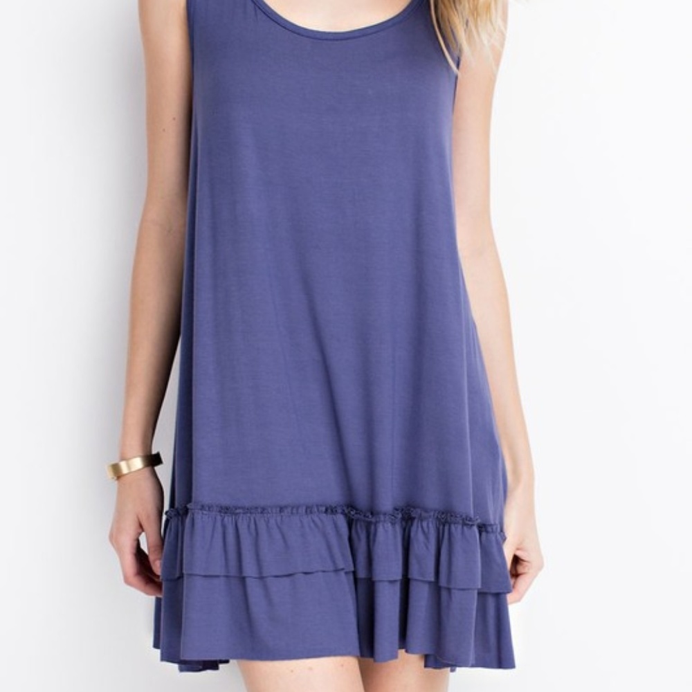 PLUS Sexy & Soft Ruffle Tunic Top - Picture 2 of 4